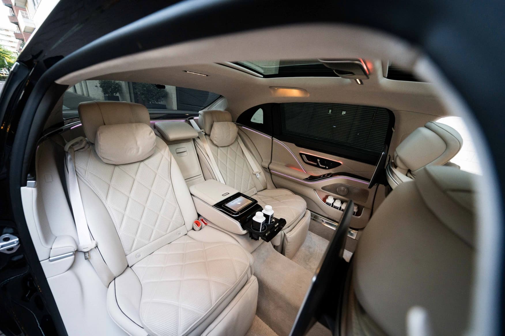 Mercedes-Maybach chauffeur car for VIP transfers in Amsterdam