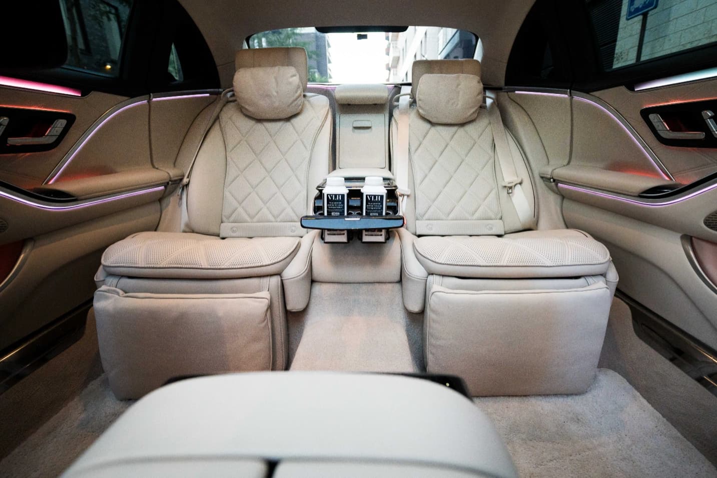 Mercedes-Maybach chauffeur car for VIP transfers in Amsterdam