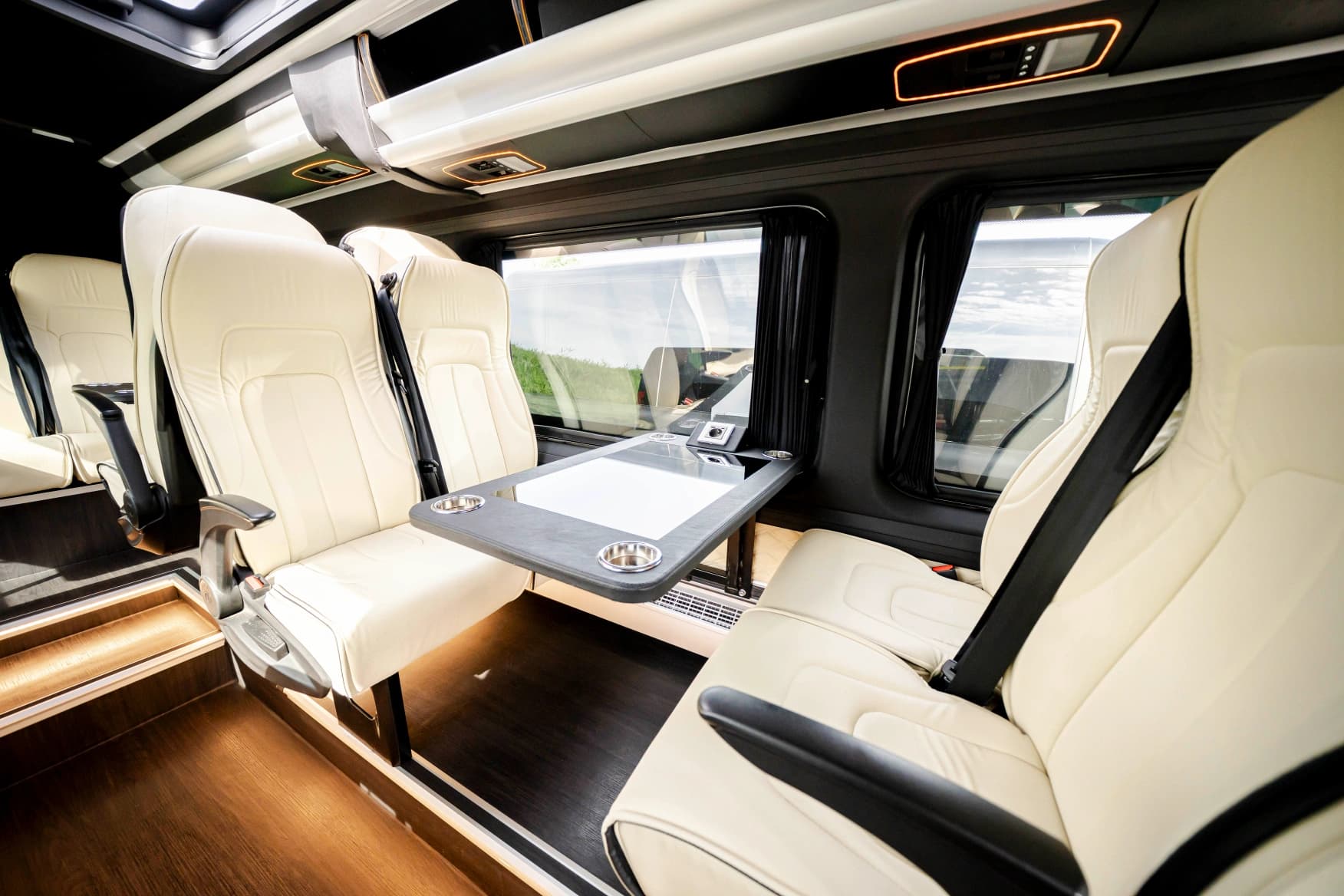 Mercedes Sprinter 16-seater minibus for group transfers in Amsterdam