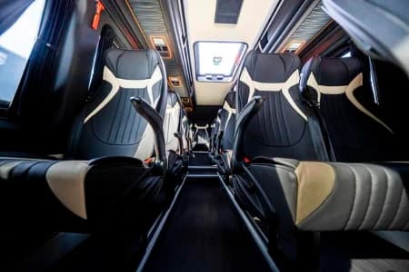 Mercedes Sprinter 20-seater minibus for group transfers in Amsterdam