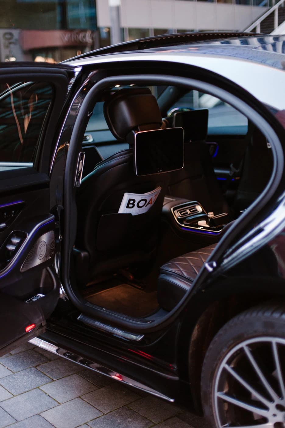 Interior of the Mercedes S-Class