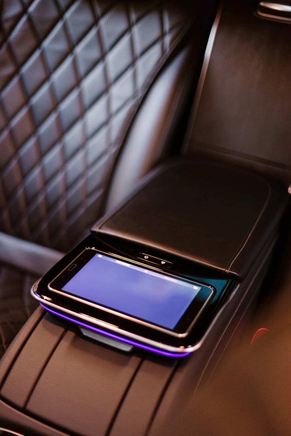 Interior of the Mercedes S-Class