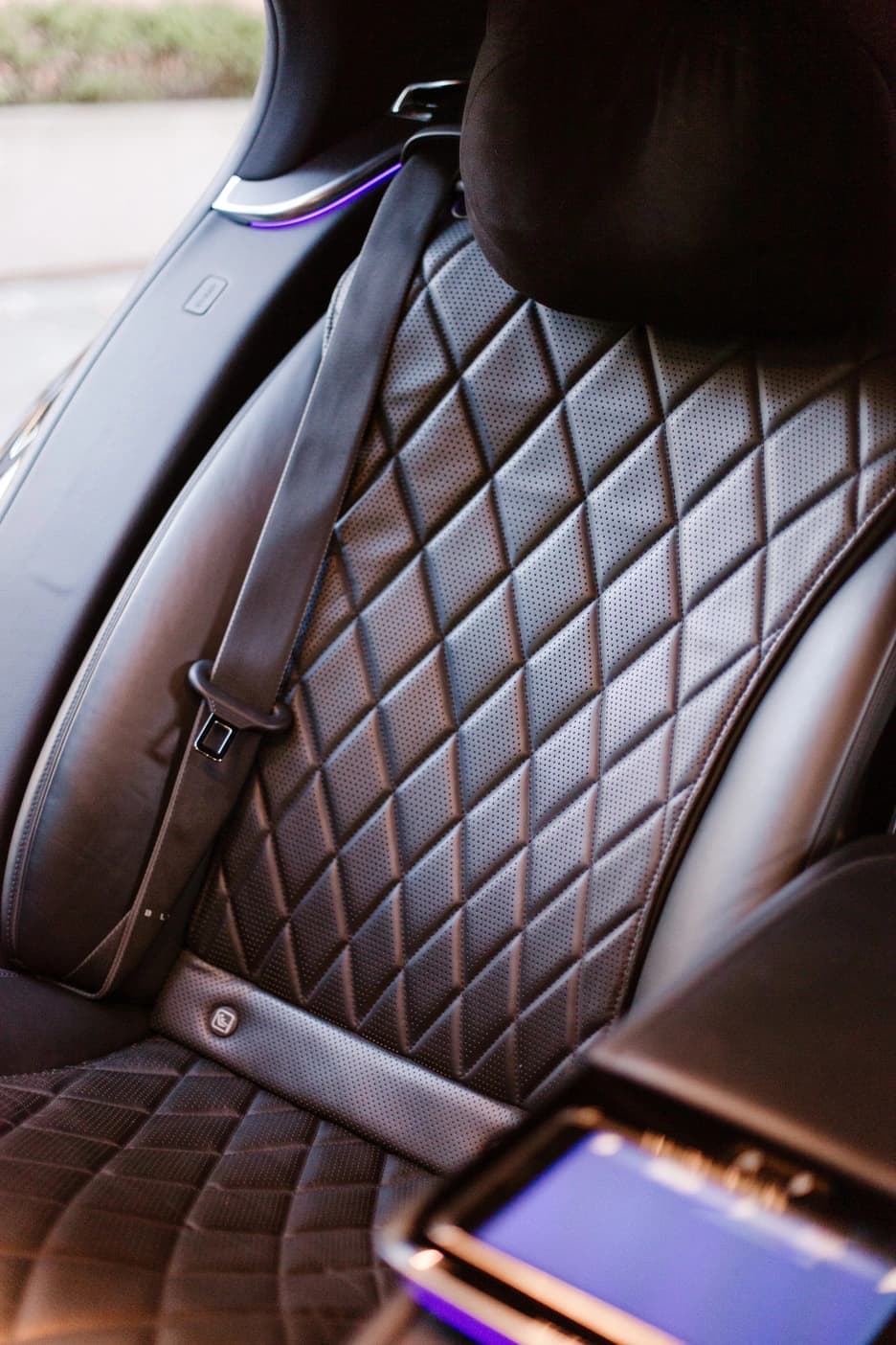 Interior of the Mercedes S-Class
