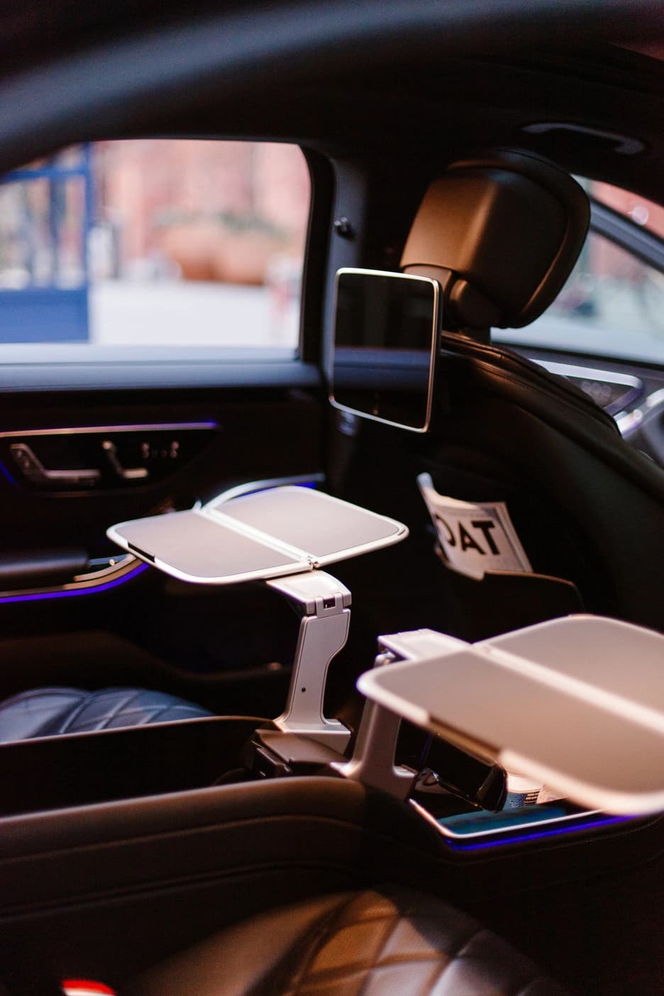 Interior of the Mercedes S-Class