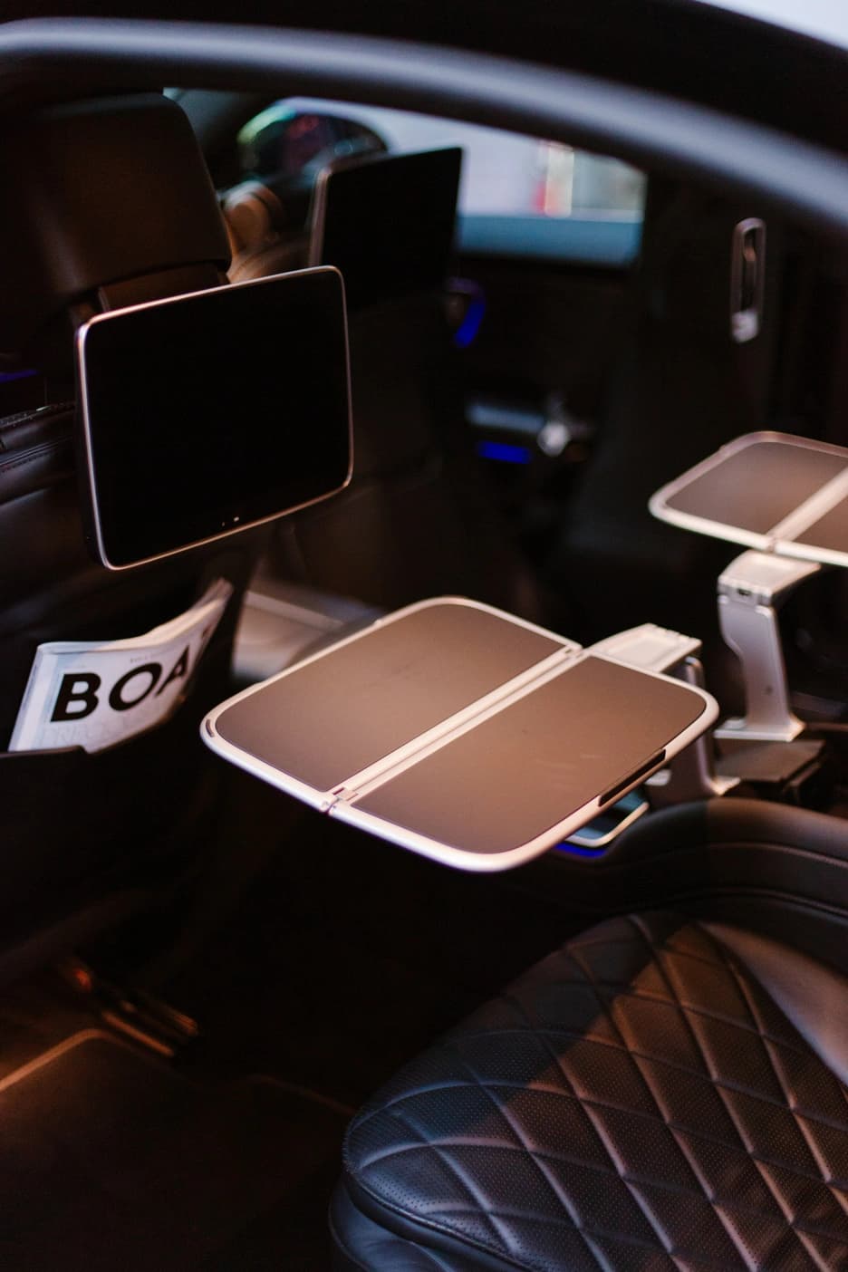 Interior of the Mercedes S-Class