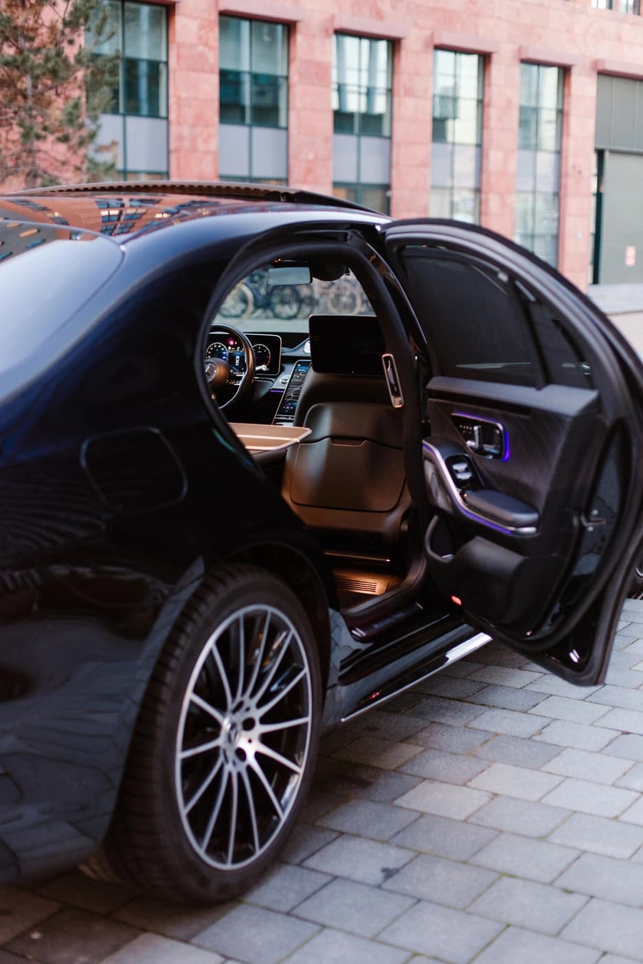 Interior of the Mercedes S-Class