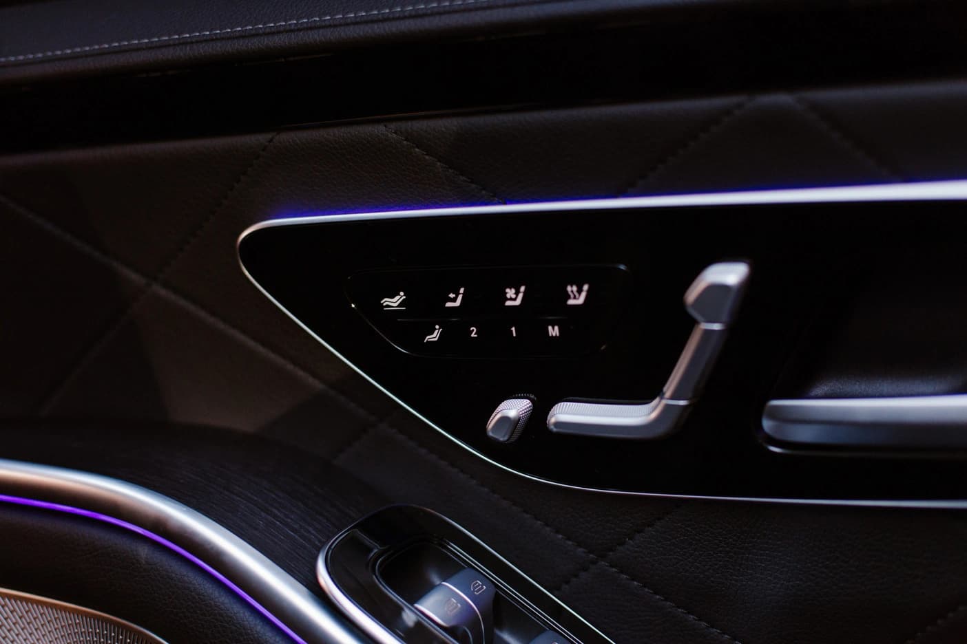 Interior of the Mercedes S-Class