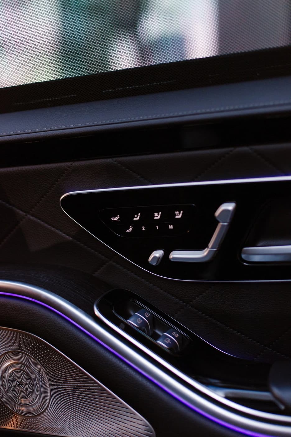 Interior of the Mercedes S-Class