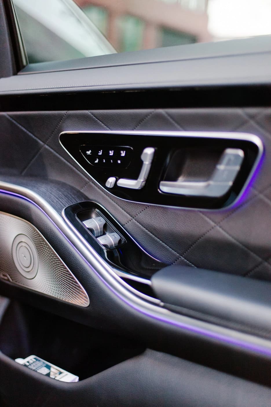 Interior of the Mercedes S-Class