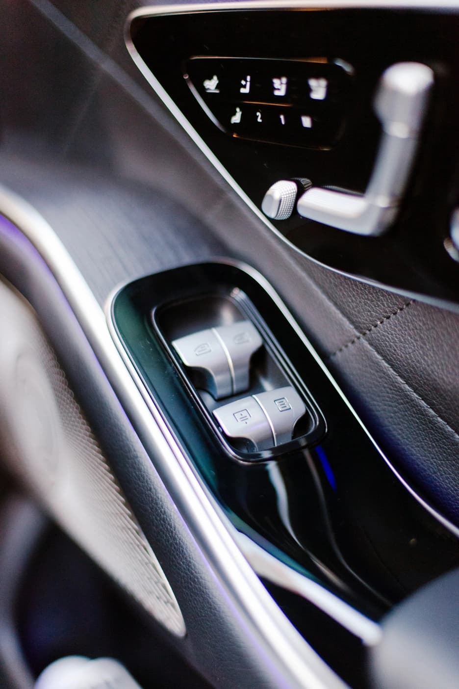 Interior of the Mercedes S-Class