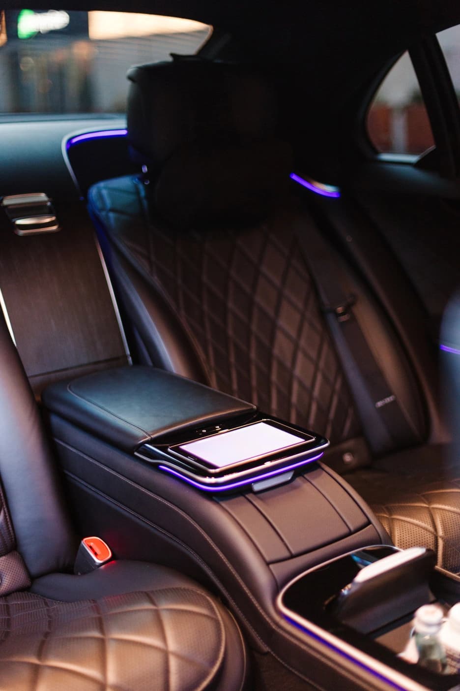 Interior of the Mercedes S-Class