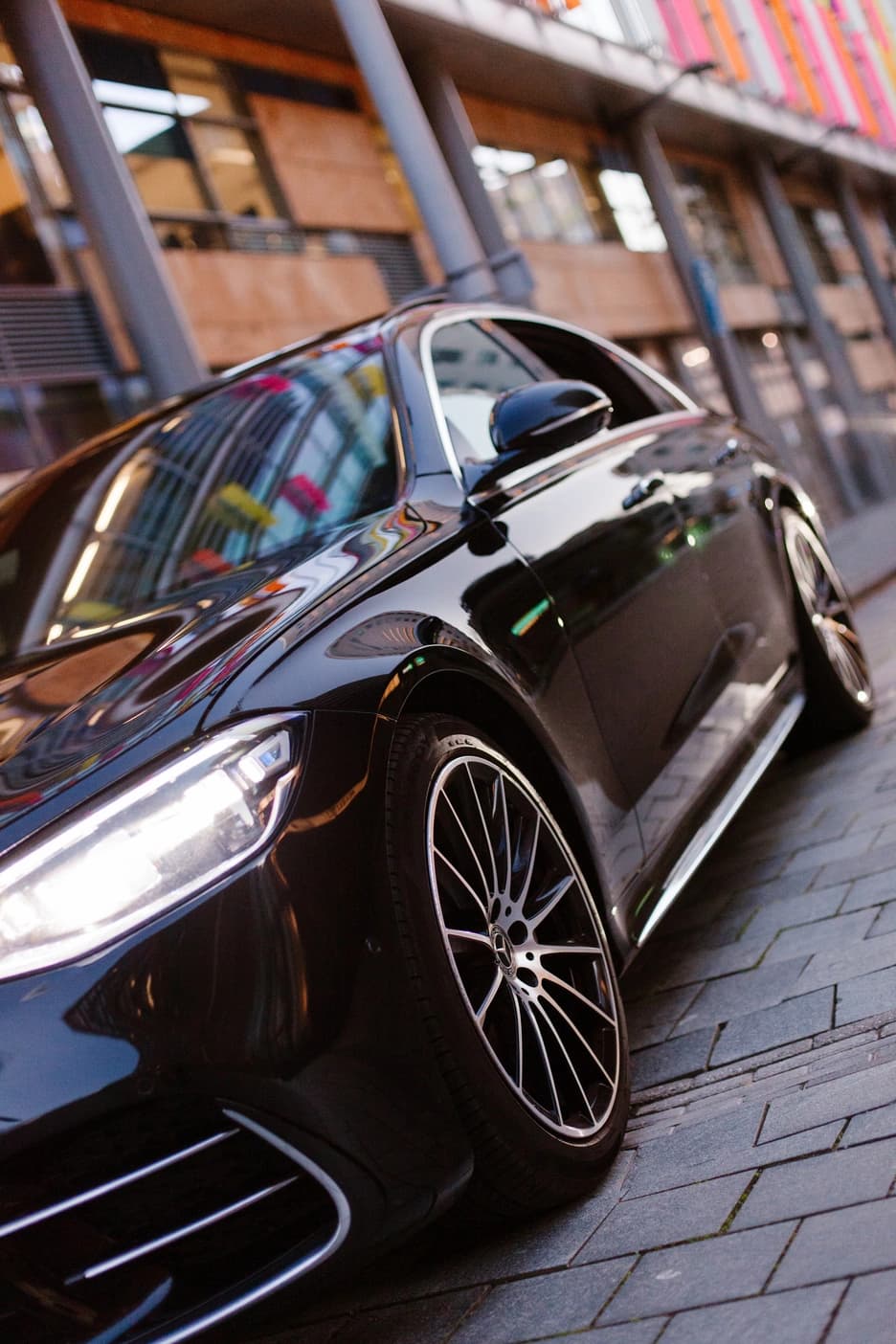 Interior of the Mercedes S-Class