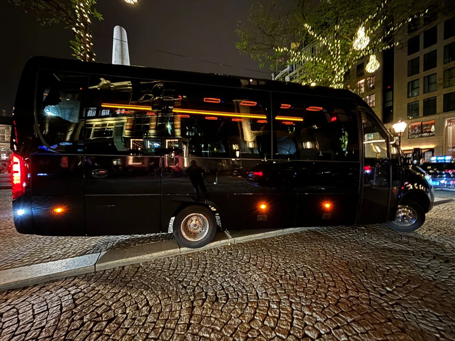 Mercedes Sprinter 28-seater minibus for larger group transfers in Amsterdam